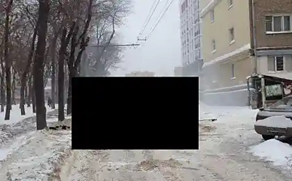Ремонт дороги в Уфе (4 фотографии)