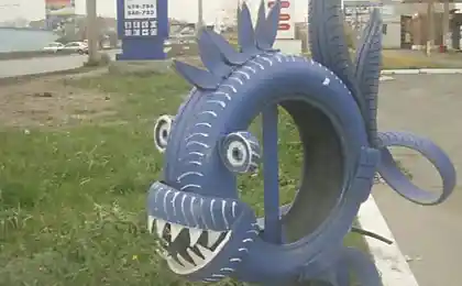 Креатив на бензоколонке