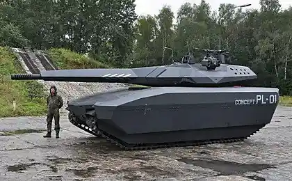 Новый польский танк PL-01 Concept