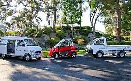 Eco-E, EcoVan і EcoTruck є найдешевшими електричними автомобілями в світі