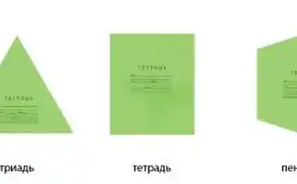 Почему у тетради только 4 угла?