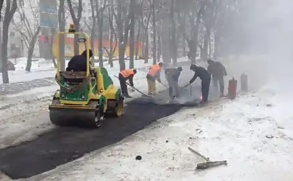 Ремонт доріг в Уфа (4 фото)