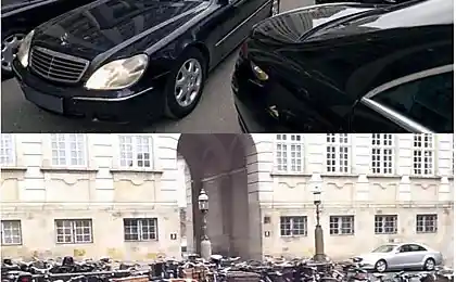 Паркінг депутатів Росії та Данії