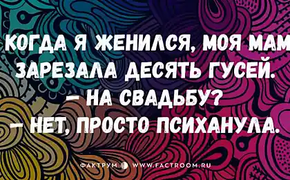 20 ярких коротких анекдотов на злобу дня!