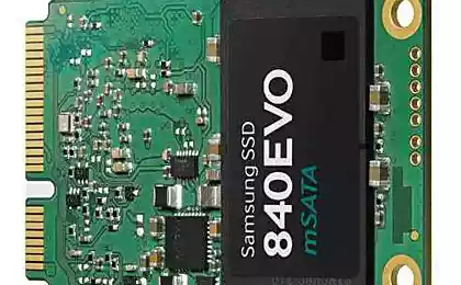 Новый mSATA-SSD от Samsung на 1ТБ весом в 8,5 граммов появится в продаже в этом месяце