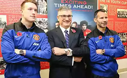 Manchester United выбрал часы Bulova