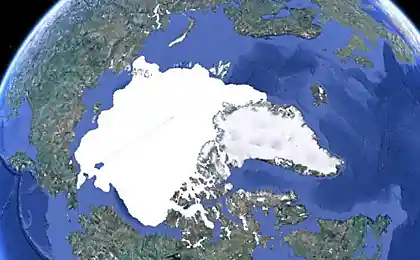 Cеверный полюс 2000 vs. 2010