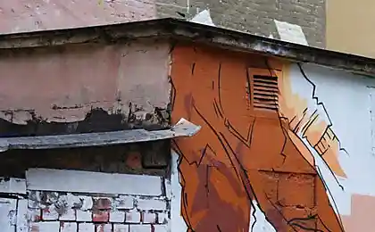 Питерское граффити в переулках