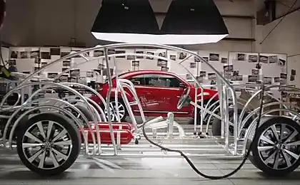 Underwater version of the Volkswagen Beetle