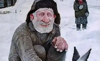Зимові картини художника Баранова