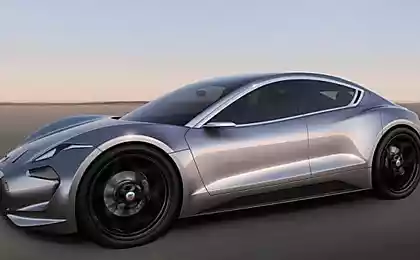 Fisker показал новый снимок карбон-алюминиевого электрокара