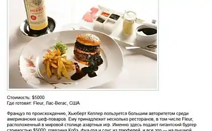 世界上最昂贵的食物（10张）