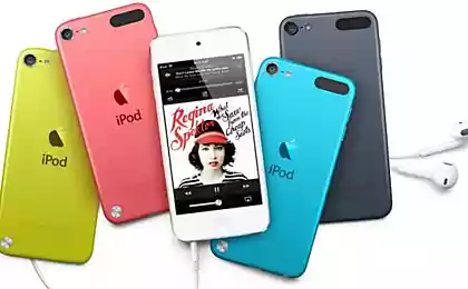 Красочная эволюция Apple iPod