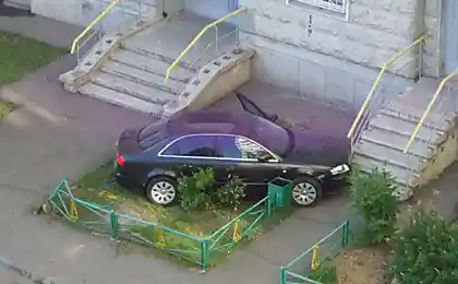 Джентльмен паркуется на звук?
