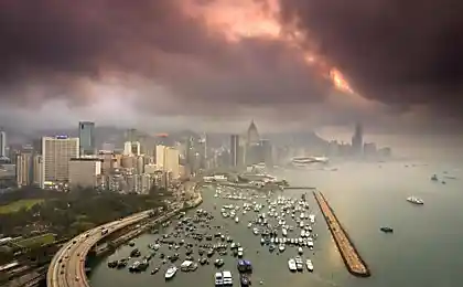 Hong Kong в видении Viktoria Harbour(11 фото)