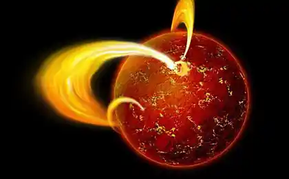 Magnetar near the supermassive black hole behaves strangely