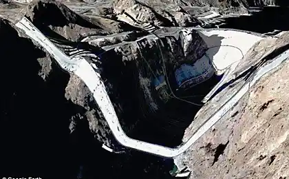 3D вид сопутника на Google Earth