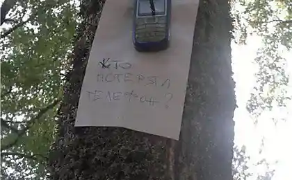Найден телефон