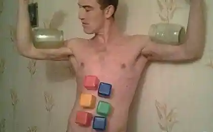Кубики и банки ...))))