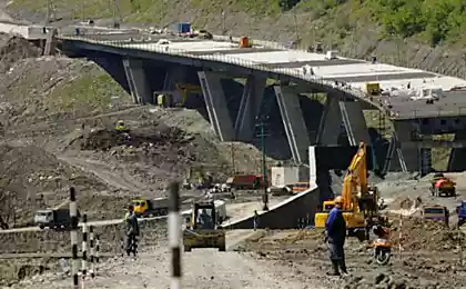 Если бы олимпийскую дорогу строили не из асфальта