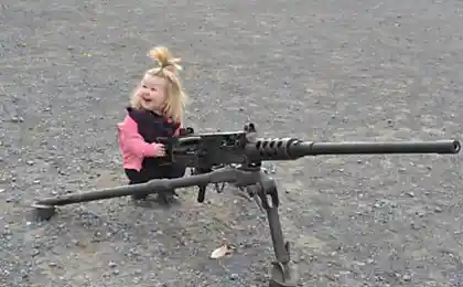 Пулеметчица