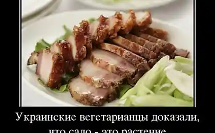 Украинские вегетарианцы доказали...