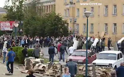 Погромы в городе Кондопога, Карелия