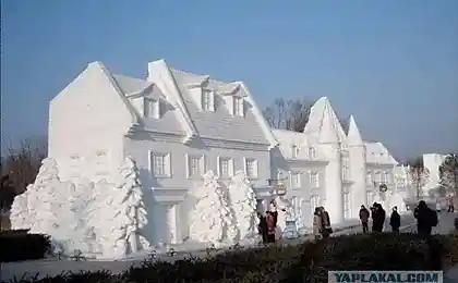 Что можно сделать из снега?