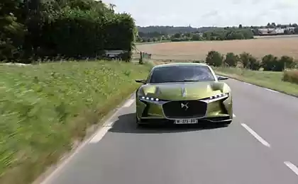 Суперкар DS E-Tense подобрался к конвейеру