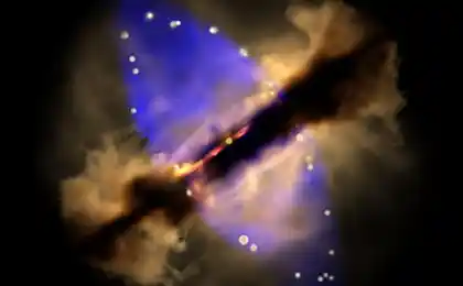 Happy birthday, star. Scientists 18 years watching the birth of a new star