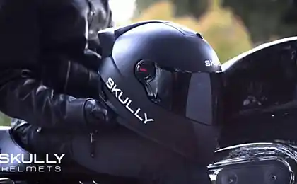 Смарт шолом для мотоциклів Скульптура AR-1