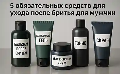 5 обязательных средств для ухода после бритья для мужчин