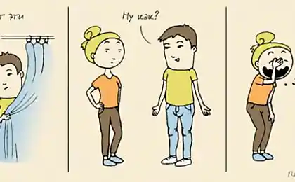 家庭生活中的照片：从“经历了”一个令人难以置信的真实的漫画。