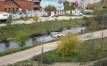 Решили переплыть речку