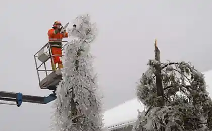 Невеликий дощ в Словенії
