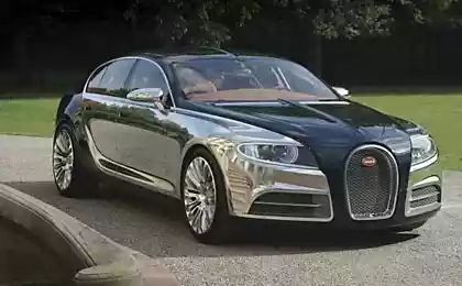 Серийный  Bugatti Galibier на четверых