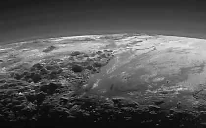 Panorama sickle Pluto