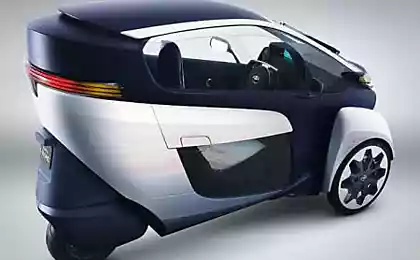 Toyota i-Road  - авто+мотоцикл