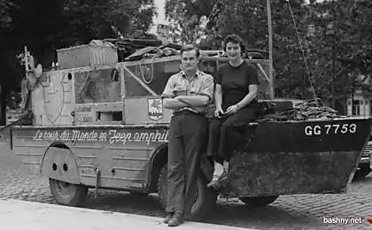 El loco Ben Carlin: cómo circunnavegar el mundo en un jeep anfibio oxidado