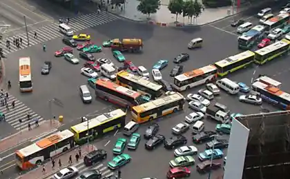 Не разъедутся никак