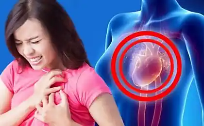 6 síntomas de un ataque cardíaco, que se manifiestan sólo en las mujeres