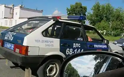 Шериф в Екатеринбурге (4 фотографии)
