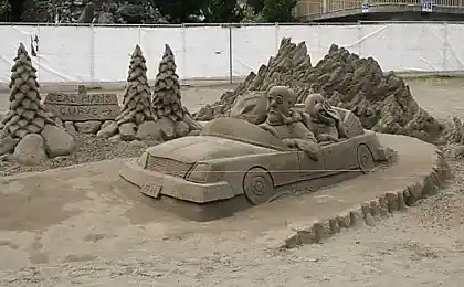 Пісочні скульптури