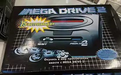 Купил в магазине SEGA MEGA DRIVE 2