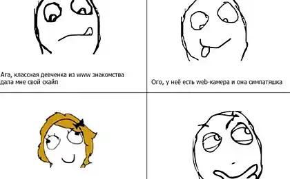 Правда о стриптизе по skype