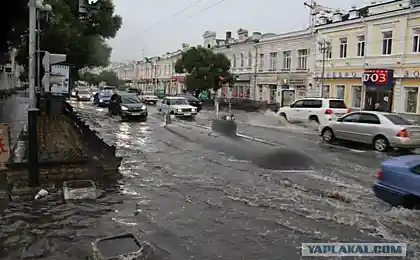 А в Омске дождь прошел...