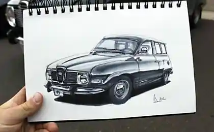 Рисованные автомобили