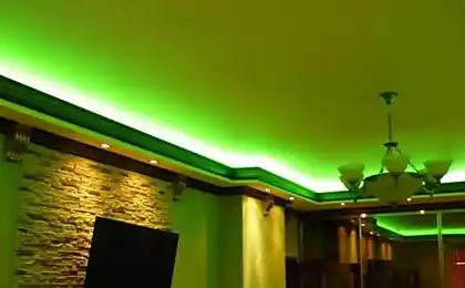 Світлодіодне підсвічування стелі своїми руками