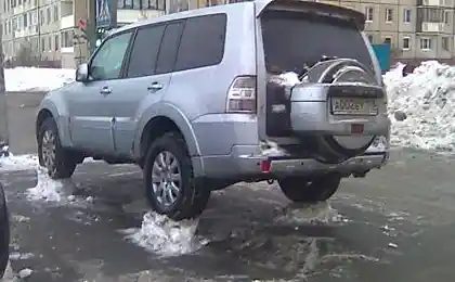 Снежный "домкрат"
