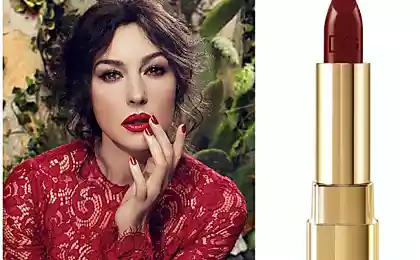 Знойная итальянка Моника Белуччи представляет новую палитру помады Cream Lipstick от Dolce&amp;Gabbana